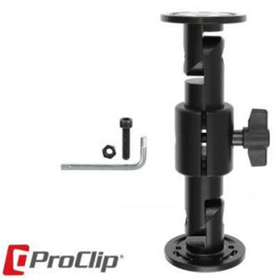 ProClip USA 216161 Heavy Duty Swivel Mount - Round Bases, #1 Heavy Duty Pedestal Teeth, #2 Heavy Duty Pedestal Teeth, 5MM Slots