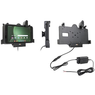 ProClip USA 747386 Charging Holder with Tilt-Swivel, Spring Lock and Hard-Wired Power Supply for Samsung Galaxy Tab Active5, Tab