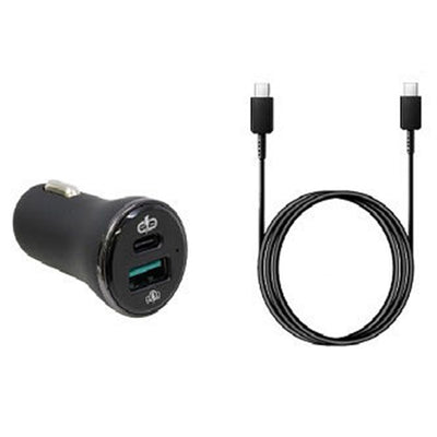 ProClip USA 945031 Cig-Plug Adapter USB-C PD and USB-A with USB-C to USB-C Cable (2 Meters)