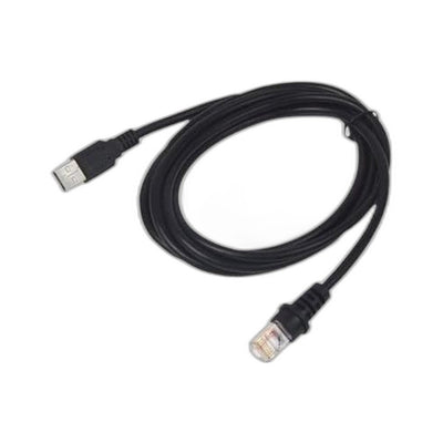 Datalogic 90A052361 Cable, USB, Type A, External Power, High Current, PVCW, Straight, 1.2M, Black (for use with WLC4X90 Wireless