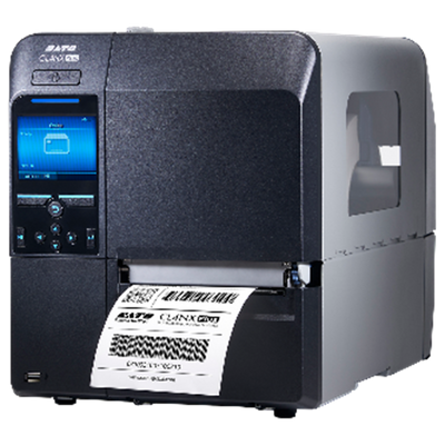 Sato WWCLP1201-NAR CL4NX Plus 203dpi 4.1" Thermal Transfer Printer, LAN/USB/SER, with Dispenser, Rewinder & RTC (No Bluetooth)