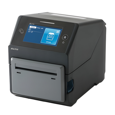 Sato WWCT04241-WDN CT4-LX 305dpi 4" Thermal Transfer Printer, LAN/USB/WLAN, UHF RFID with Dispenser