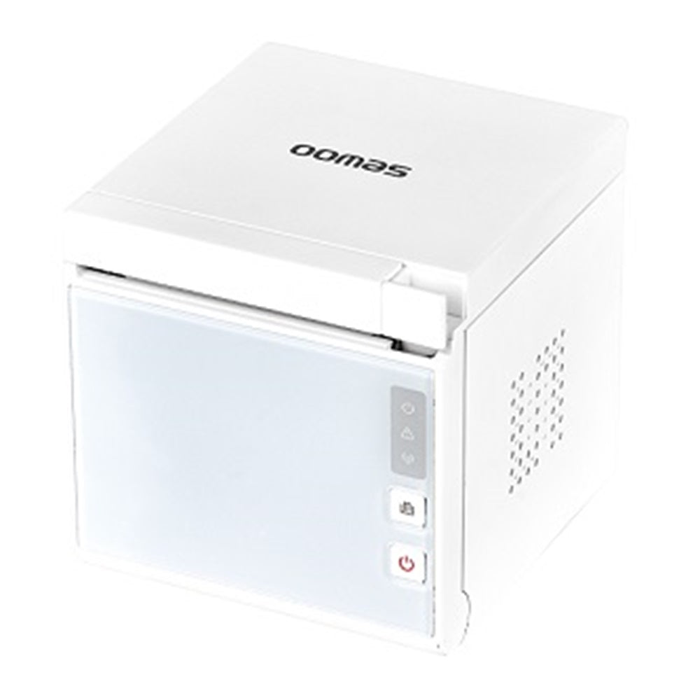 Sewoo CB125BWWHUS 3-inch Cube POS Printer, Standard (USB+Serial+Ethernet) + Bluetooth Smart Ready (Bluetooth 5.0+BLE) and