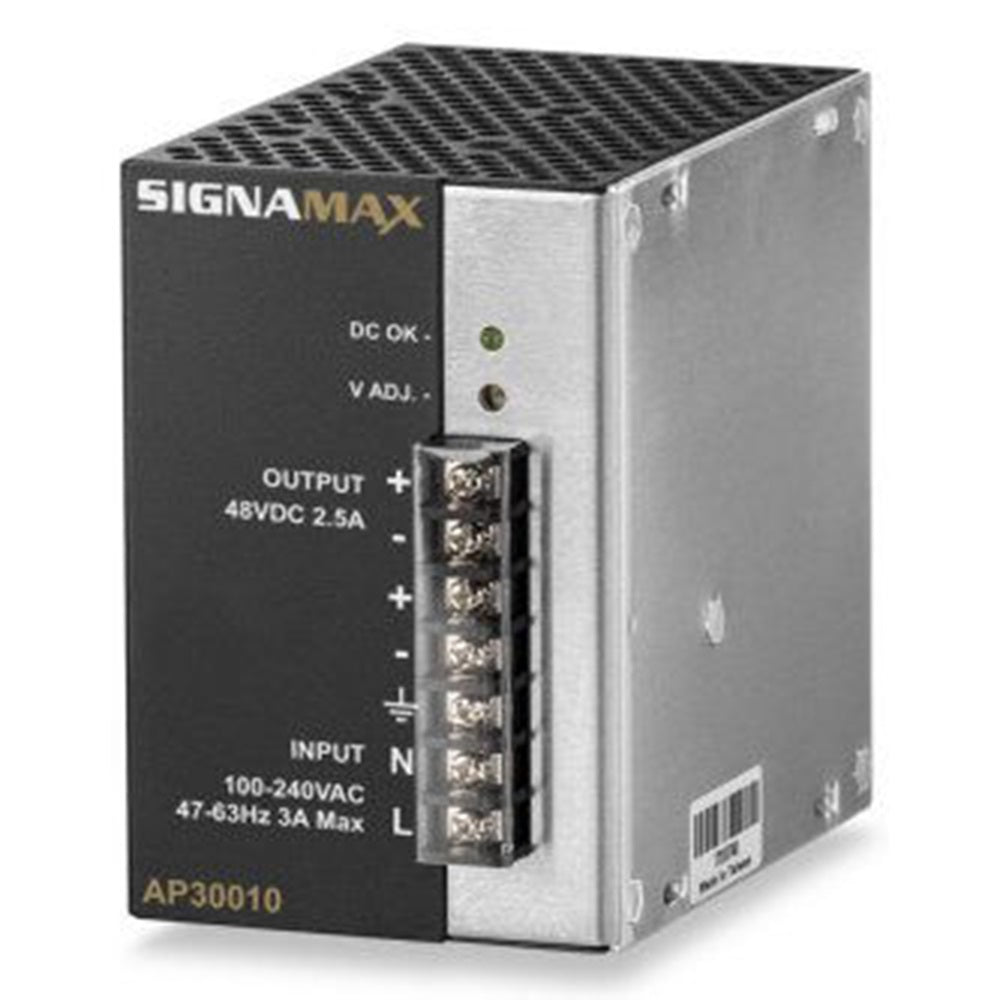 Signamax AP30010 48VDC Industrial Power Supply 120W DIN-Rail Mount