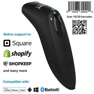 Socket Mobile CX3809-2569 SocketScan S740, Universal Barcode Scanner, Black