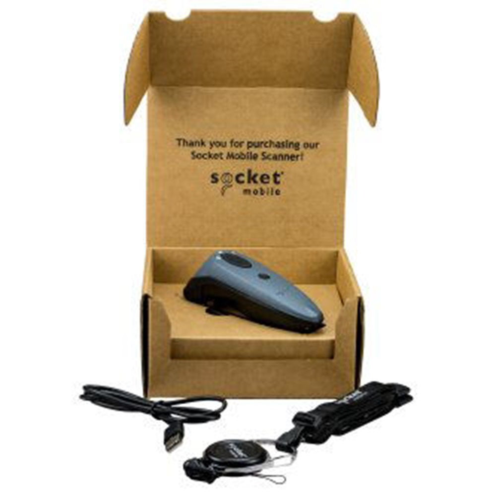 Socket Mobile CX3435-1890 DuraScan D760, 2D Barcode Scanner & Passport Reader, Utility Gray