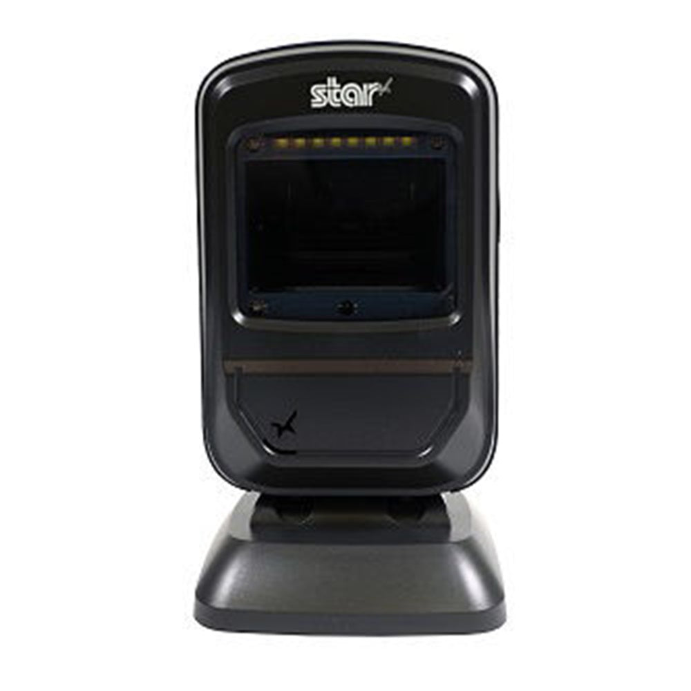 Star Micronics 37950900 BSD-40U BLK Scanner, Desktop, 1D/2D Imager, USB Cable, Black, mC-Print and mPOP Compatible