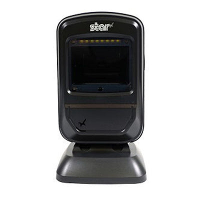 Star Micronics 37950900 BSD-40U BLK Scanner, Desktop, 1D/2D Imager, USB Cable, Black, mC-Print and mPOP Compatible