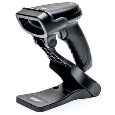 Star Micronics 37950940 Scanner, Handheld, 1D/2D Imager, Battery Powered, Bluetooth 5.0, USB Wireless Adapter, Black, Includes Stand