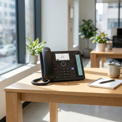 AudioCodes TEAMS-C436HD Teams C436HD IP-Phone PoE GbE black 2 Ethernet 10/100/1000 ports, 18 Programmable keys, 480x272 color LCD