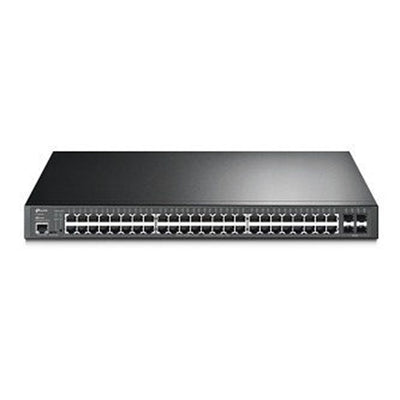 TP-Link SG3452P JetStream 52-Port Gigabit L2+ Managed Switch with 48-Port PoE+. PORT: 48 Gigabit PoE+ Ports, 4 Gigabit SFP