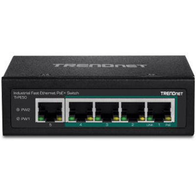TRENDnet TI-PE50 5-Port Industrial Fast Ethernet PoE Switch