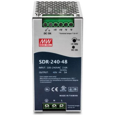 TRENDnet TI-S24048 240 W Industrial DIN-Rail Power Supply