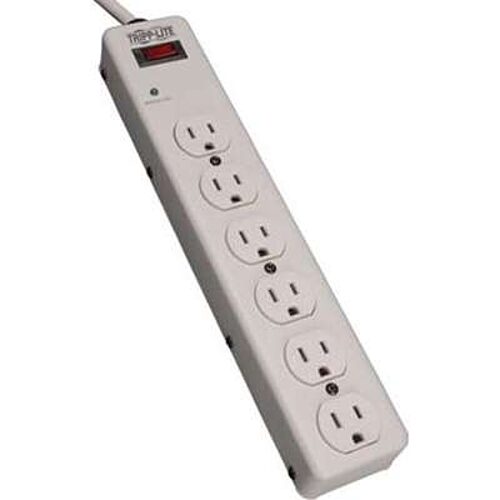 Eaton TLM606HJ Tripp Lite Series Protect It! 6-Outlet Surge Protector, 6 ft. (1.83 m) cord, 1340 Joules, Diagnostic LED