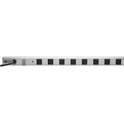 Eaton SS240806 8-Outlet Power Strip with Surge Protection, 6 ft. (1.83 m) Cord, 1050 Joules, 2 ft. (0.61 m) length