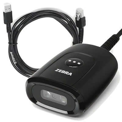 Zebra DS5502-SR4US70MAZW DS5502-SR Black USB KIT: DS5502-SR40004ZZWW Scanner, CBL-U10755-01 7' USB Cable.