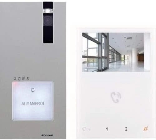 Comelit HFX-7000MW 1 Family - Mini Hf Wifi Monitor (Apps), Ex-Dsme Door Station, Power Supply (1209/4)