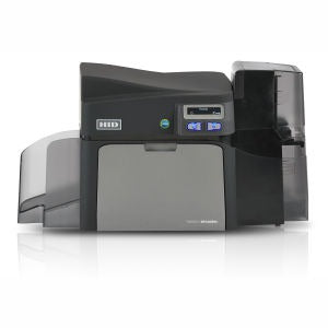 Fargo 052143 DTC4250e Dual Side Printer: Base Model USB & Ethernet + integrated iCLASS and MIFARE/DESFire Contactless