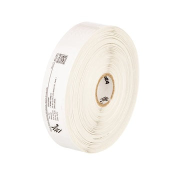Zebra 10004448 Wristband, Polypropylene, 0.75x11in (19.1x279.4mm); DT, Z-Band Direct, Coated, Permanent Adhesive, 1in