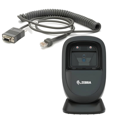 Zebra DS9308-SR4R2800AZW Ds9308-Sr Black Serial Kit: Ds9308-Sr00004Zzww Scanner, Cba-R28-C09Zar Verifone Cable
