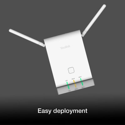 Yealink W90DM DECT IP Multi-Cell DECT Manager DECT technology Air sync and LAN sync Up to 60 base stations Up to 250
