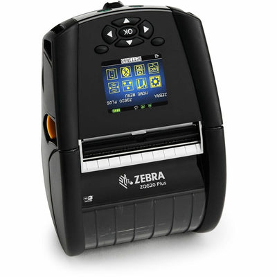 Zebra ZQ62-AUXA004-00 DT Printer ZQ620 Plus 3"/72mm; English fonts, Wi-Fi 6 Dual Radio (802.11AX / BT5.x), Linered platen, 0.75"