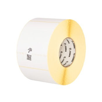 Zebra 10000295 Label, Paper, 3x2in (76.2x50.8mm); DT, Z-Perform 2000D, Value Coated, All-Temp Adhesive, 3in (76.2mm) core