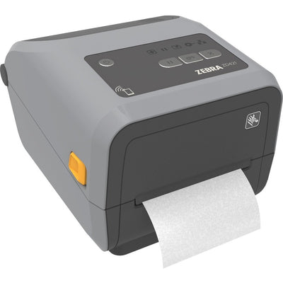 Zebra ZD4A043-C01E00EZ Thermal Transfer Cartridge Printer ZD421; 300 dpi, USB, USB Host, Ethernet, BTLE5, USA/Canada, US Cord, Swiss