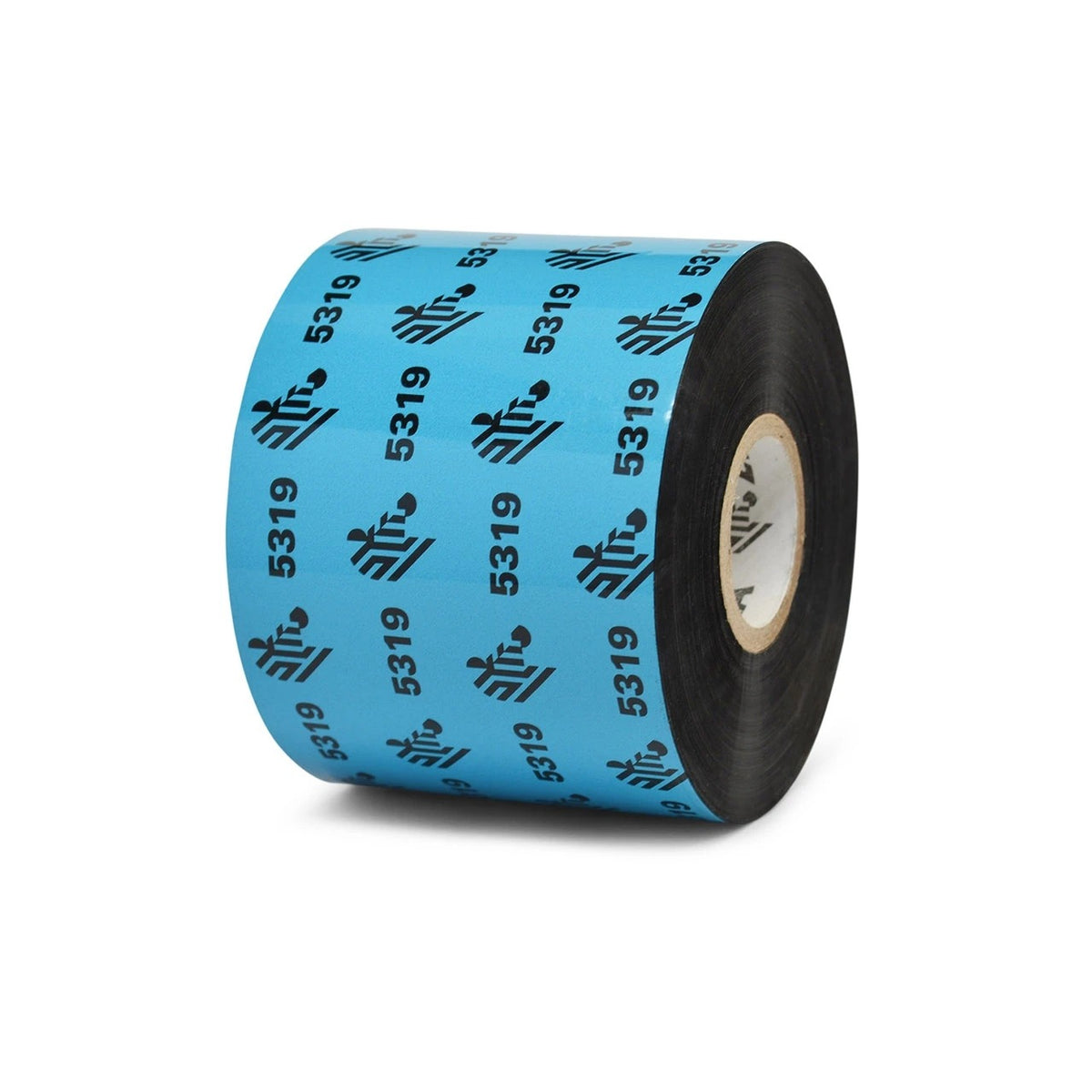 Zebra 05319BK08345 Wax Ribbon, 83mmx450m (3.27inx1476ft), 5319; Performance, 25mm (1in) core, 6/box