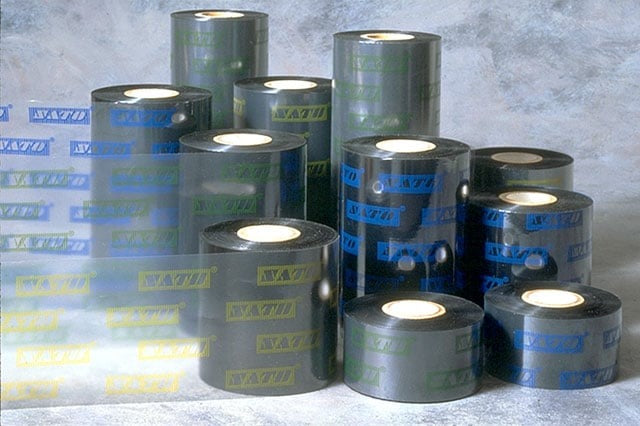Sato SW05-B-110130 RIBBON Wax T101A WOUND OUT 110mmX130m 4.33inX426ft 0.5 Inside Diameter 24 Rolls/Carton