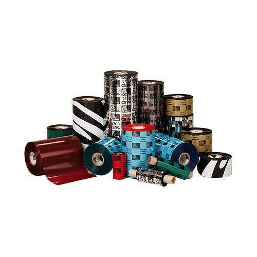 Zebra 05095BK08945 Resin Ribbon, 89mmx450m (3.5inx1476ft), 5095; High Performance, 25mm (1in) core, 6/box