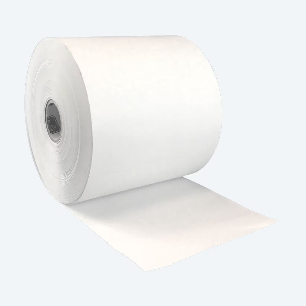 Zebra 10010058 Receipt, Paper, 4in x 574ft (101.6mm x 175m); DT, Z-Perform 1000D 2.4 mil, Uncoated, 1in (25.4mm) core