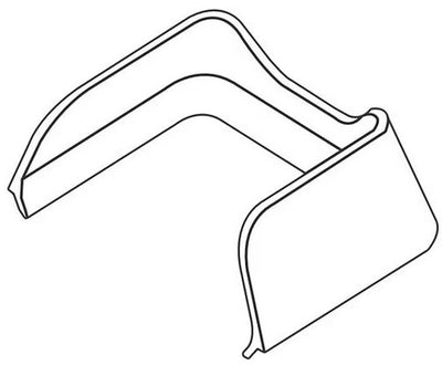 VeriFone PPL379-014-03-A Privacy Shield, M425/M450, With Clips And Low Bridge