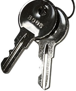 Posiflex KEY-CR8023 Key, Cash Drawer, pair 8023