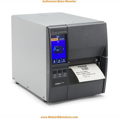 Zebra ZT23143-T0100AFZ TT Printer ZT231R; 4", 300 dpi, Thermal Transfer, Tear, US Cord, USB, Serial, Ethernet, BTLE, USB Host, RFID