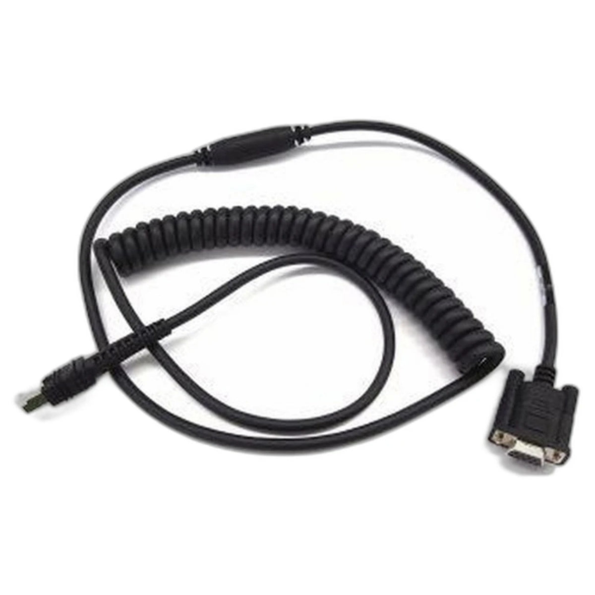 Zebra CBA-RF7-C09ZAR CABLE - RS232: DB9 Female Connector, 9 FT.(2.8M) Coiled, Power PIN 9, 12V ONLY, -30 degrees C.