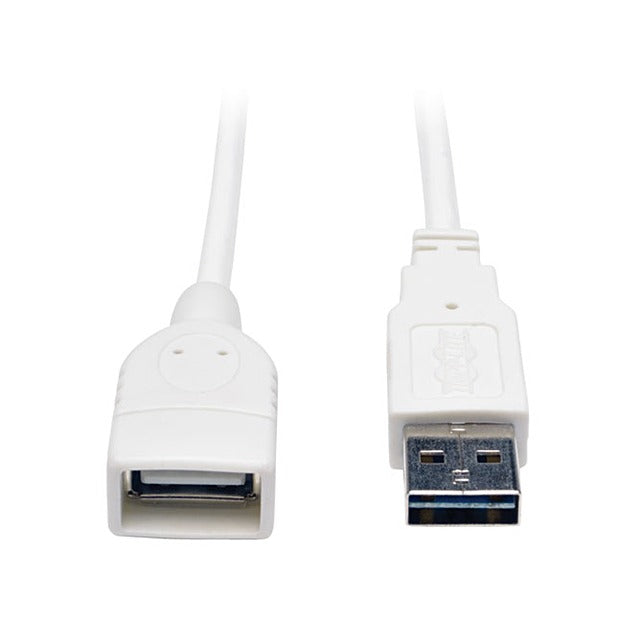 Eaton UR024-010 Tripp Lite Series Universal Reversible USB 2.0 Extension Cable (Reversible A to A M/F), Black, 10 ft. (3.05 m)