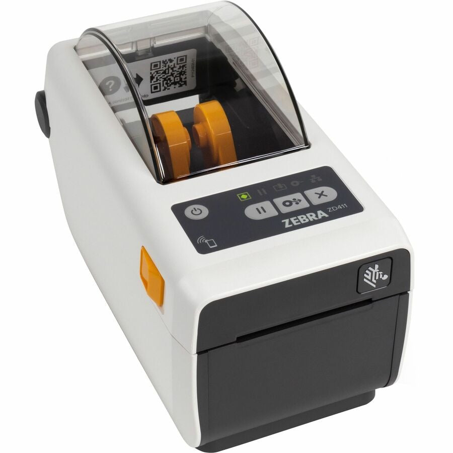 Zebra ZD4AH22-D01M00EZ Direct Thermal Printer ZD411, Healthcare; 203 dpi, USB, USB Host, Modular Connectivity Slot, BTLE5, US Cord