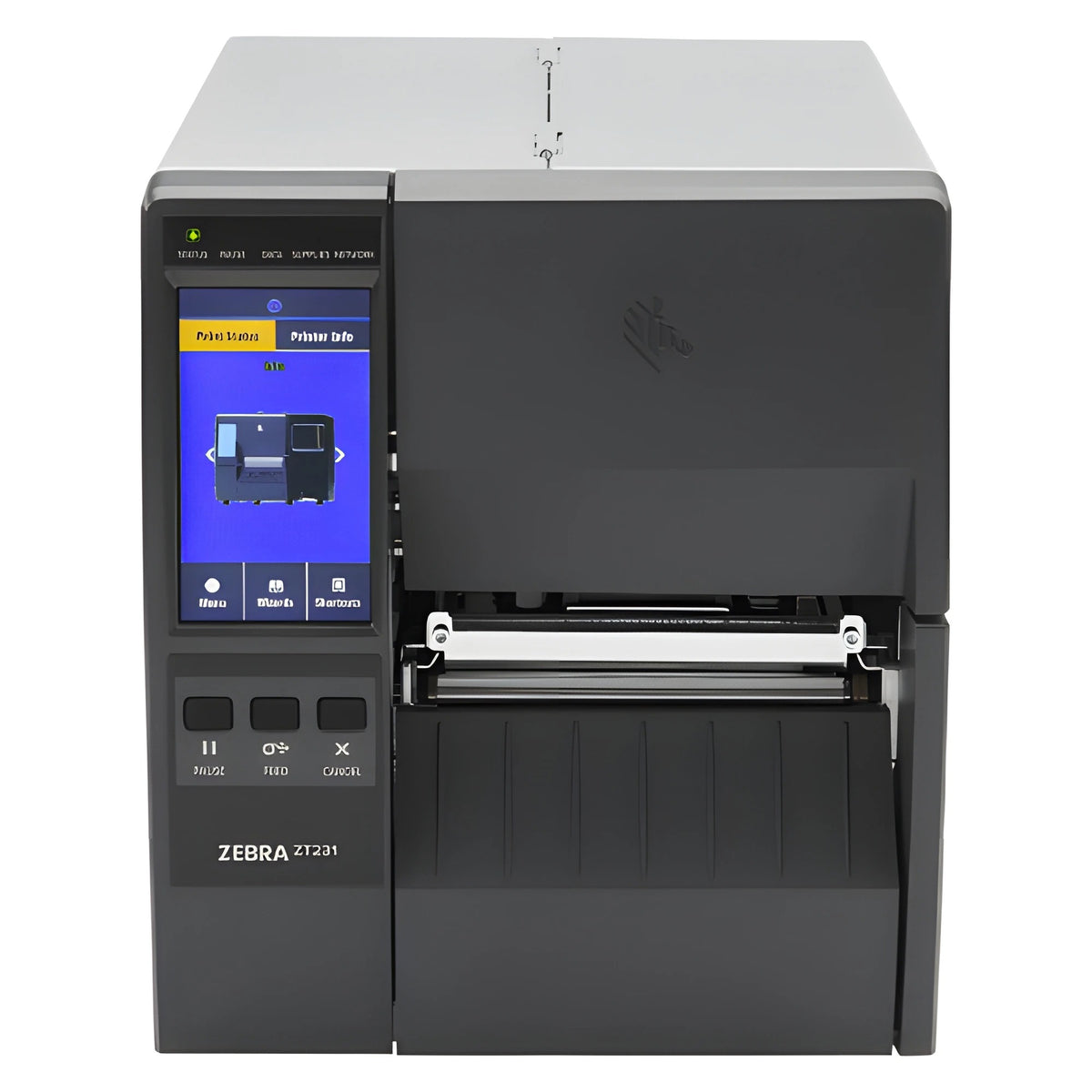Zebra ZT23142-T0100AFZ TT RFID Printer ZT231R; 4 , 203 dpi, Thermal Transfer, Tear, US Cord, USB, Serial, Ethernet, BTLE, USB Host