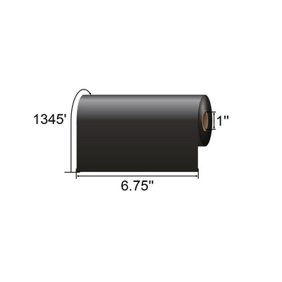 Sato SWR10-R-171410 T110A Wax/Resin Ribbon 25/Case 6.75" X 1345'