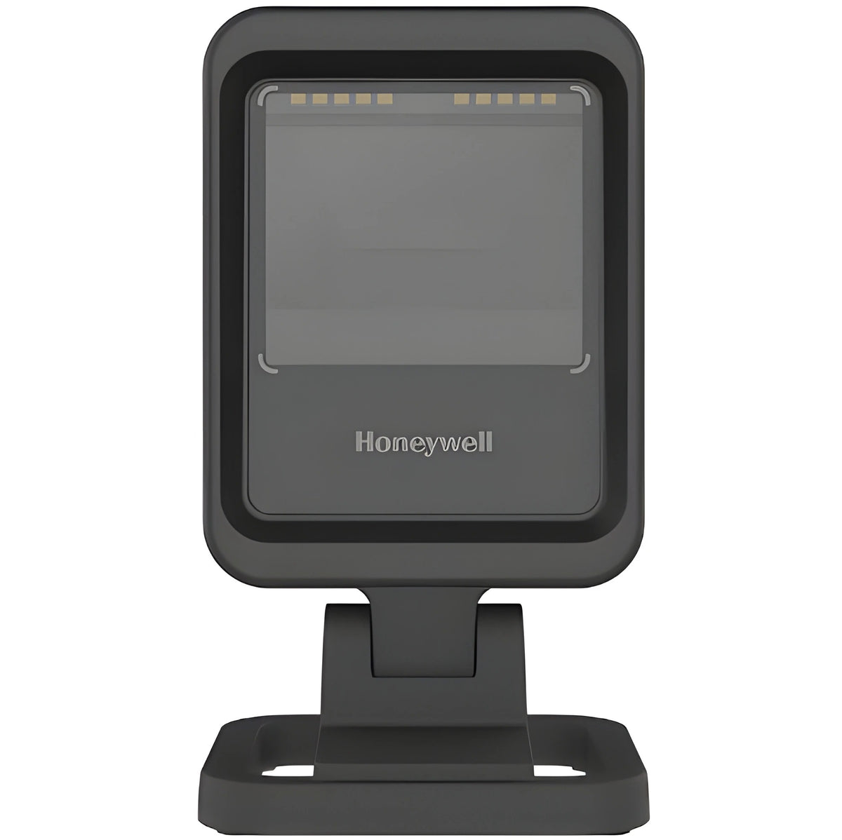Honeywell Scanning & Mobility 7680GSR-2-1-N Genesis XP Presentation Scanner with Stand: Tethered. 1D, PDF417, 2D, SR focus. Black Scanner. Stand.