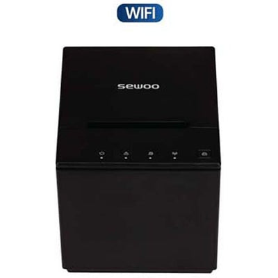 Sewoo TS200BTBKUS SLK-TS200 POS Printer 3" 203DPI 250mm/sec. USB(B type)+Serial (RS- 232C_9pin)+Ethernet Built-in, Bluetooth