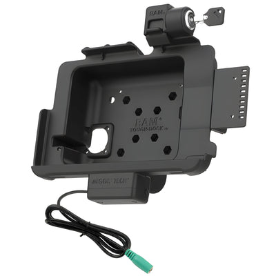 Zebra 3PTY-RAM-HOL-ZE21PKLU Unpkd Ram Power Only Keyed Locking Cradle For Zebra Et40/45 10" With Zebra Exoskeleton