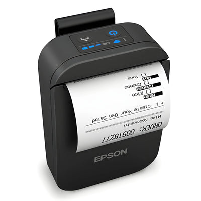 Epson C31CJ99A9981 P20II 2" ultra compact portable receipt printer; Wifi; includes battery cradle, battery, belt clip, starter