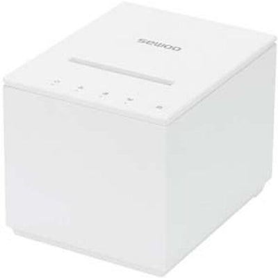 Sewoo TS200SDWHUS SLK-TS200 POS Printer 3" 203DPI 250mm/sec. USB(B type)+Serial (RS- 232C_9pin)+Ethernet Built-in, White, US