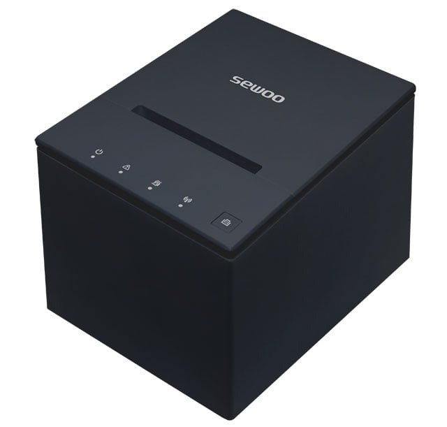 Sewoo TS200SDBKUS SLK-TS200 POS Printer 3" 203DPI 250mm/sec. USB(B type)+Serial (RS- 232C_9pin)+Ethernet Built-in, Black, US
