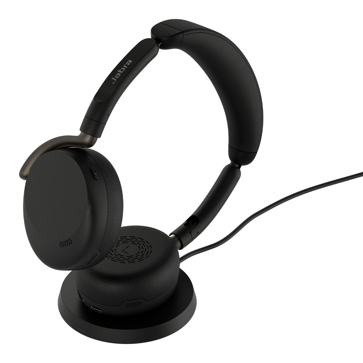 Jabra 36699-989-989 Evolve3 65 Flex UC, Link390a, Black, WLC Chrg