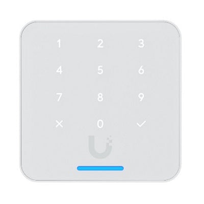 Ubiquiti UA-G3-FLEX-W Third-generation NFC card reader with a keypad and Apple Touch Pass support.