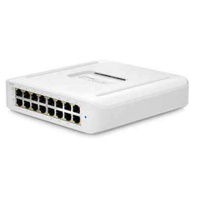 Ubiquiti USW-LITE-16-POE Layer 2, PoE switch with (16) GbE RJ45 ports, including (8) 802.3at PoE+ ports