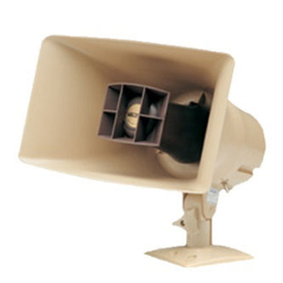 Valcom V-1038 weather resistant, reentrant 30 Watt amplified horn speaker